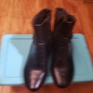 Yuu Ladies Ankle Booties Black